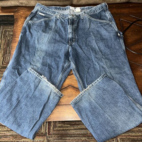CALVIN KLEIN CKJ CARPENTER JEANS MENS SIZE 40x32‎ STONE WASH - Picture 1 of 5